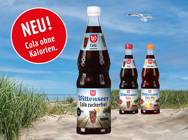 Hurra, die Cola zuckerfrei ist da