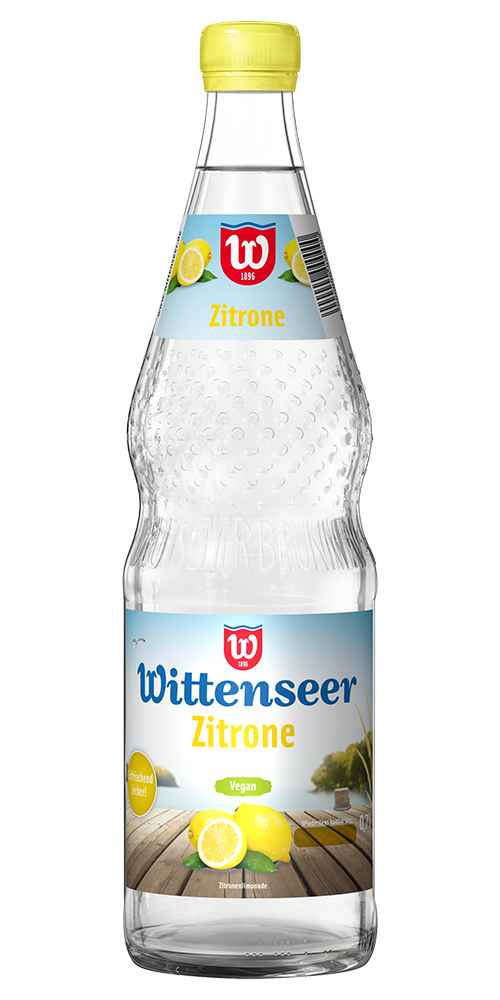 Flasche der Wittenseer Zitronen-Limonade