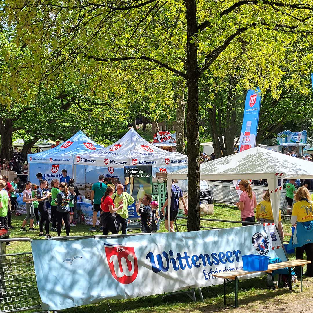 Itzehoer Störlauf Zielversorgung